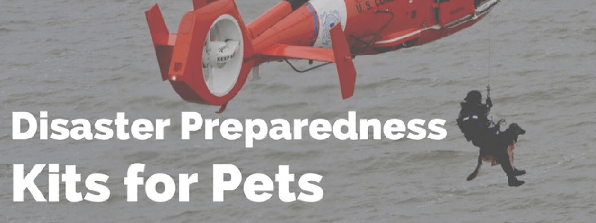 Disaster Preparedness Kits For Pets